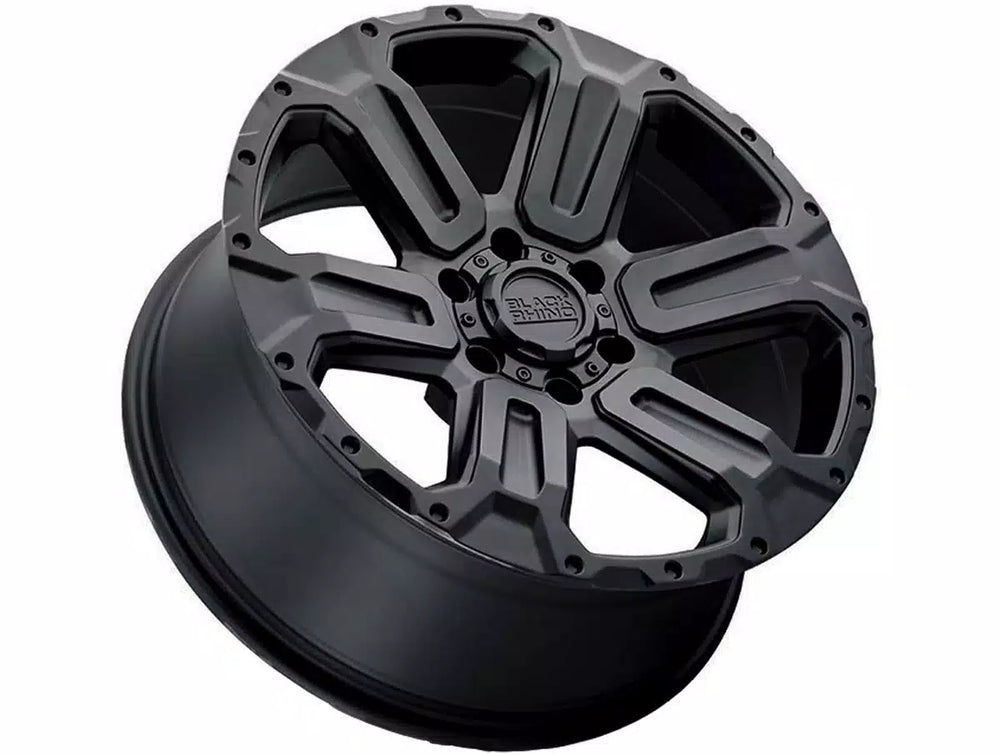 BLACK RHINO WANAKA 18x9.0 6/120 ET35 CB67.1 MATTE BLACK