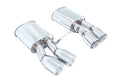 Megan Supremo Axle Back Exhaust BMW M6 Coupe 2 DR 13 Gran Coupe 4 DR 14 Stainless Roll Tips