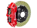 Brembo 05-08 Magnum w/V6 Engine Exc AWD Fr GT BBK 6Pis Cast 355x32 2pc Rotor Drilled-Red