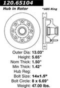 StopTech Slotted Sport Brake Rotor