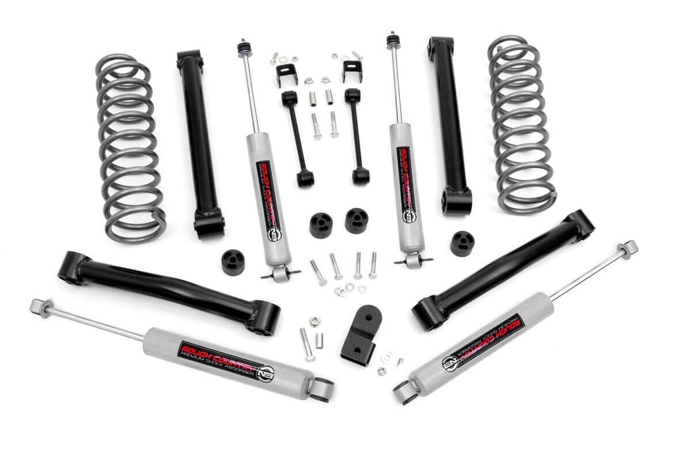 3.5 Inch Lift Kit V-8 Motor Jeep Grand Cherokee ZJ 2WD 4WD (1993-1998)