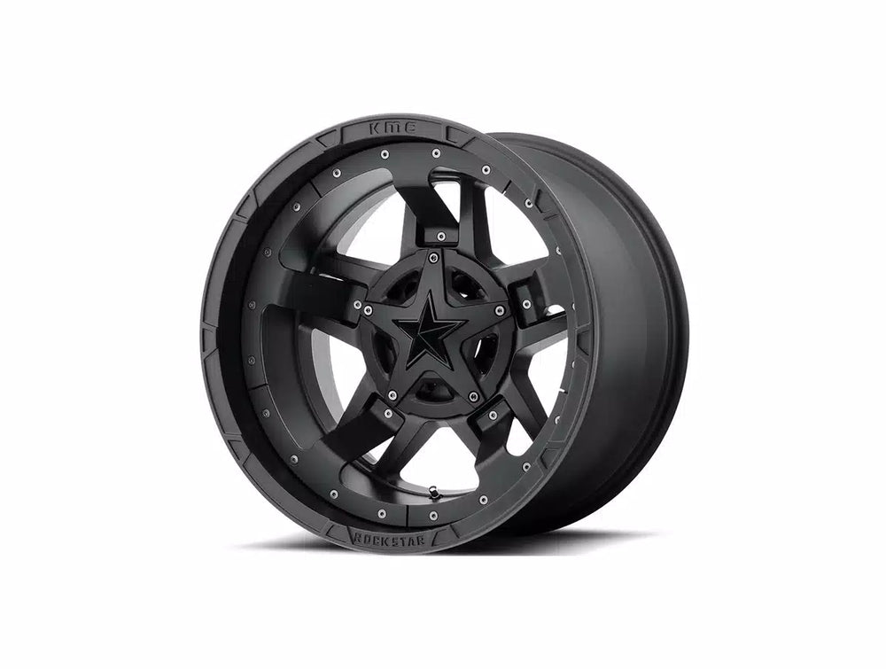 KMC Wheels black auto part