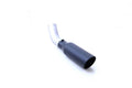 BLACK CERAMIC EXHAUST TIP; 4 IN. TU