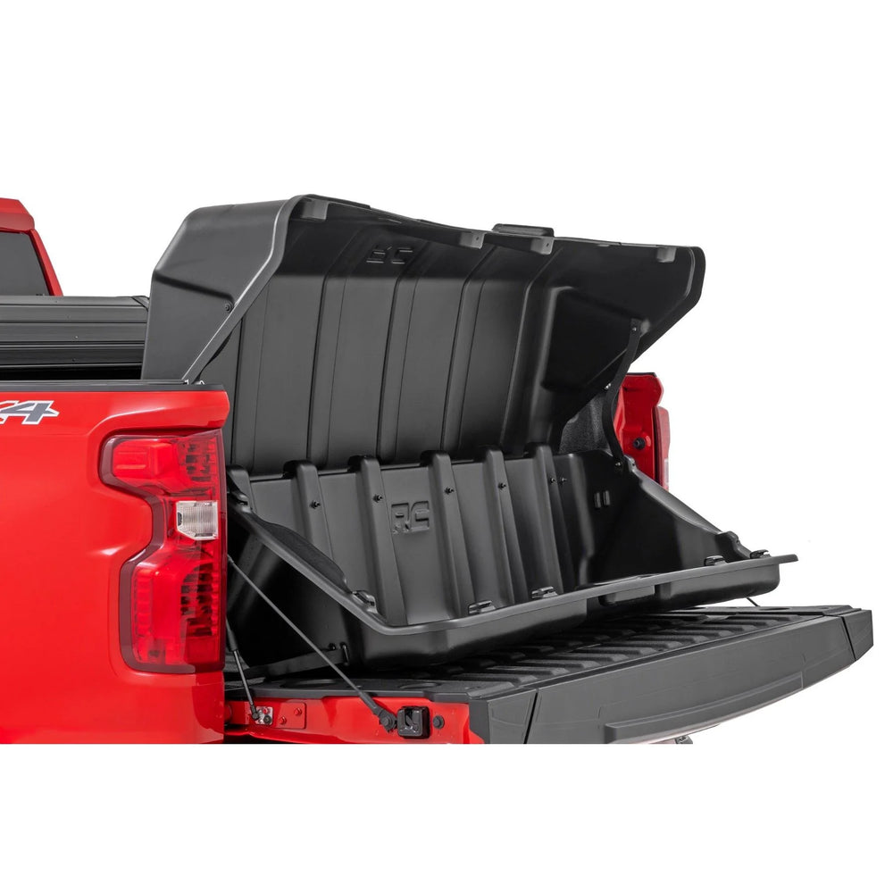 Truck Bed Cargo Storage Box Lid Box Easy Access Full Size 56