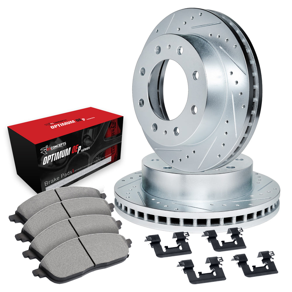 R1 Concepts silver auto part
