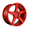 Rotiform R149 WGR Wheel 19x8.5 5x112 45 Offset - Candy Red