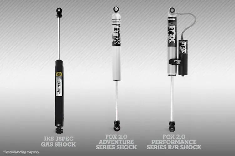 2007-2018 Jeep Wrangler JK J-Kontrol 2 Door 3.5 Inch Lift Kit w/ Fox 2.0 Performance Series Shocks JSPEC