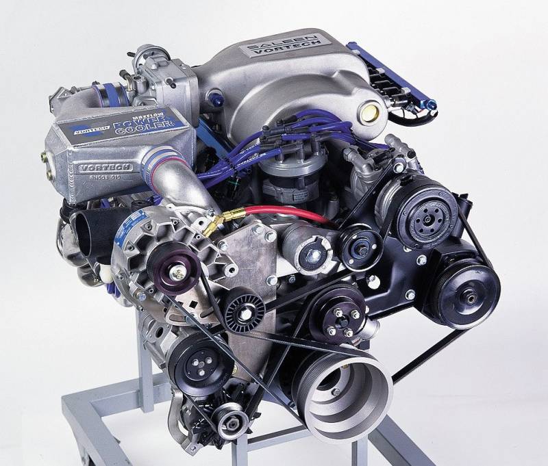 1986-1993 5.0 Mustang H.O. System w/V-1 H/D Ti-Trim AND Charge Cooler Polished