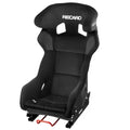 Recaro Pro Racer SPG Display Seat (Race Shell) - Black Velour w/Steel Side Mount & Black Base