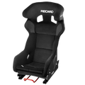 Recaro Pro Racer SPG Display Seat (Race Shell) - Black Velour w/Steel Side Mount & Black Base
