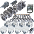Eagle Chevy 350 IMCA 3.480in Crank 5.700in I-Beam Rods -3.7cc 4.000in Pistons Rotating Assembly