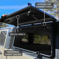 Overland Vehicle Systems Expedition - Truck Cap Box 2 Side Full Window Pannels