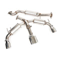 DC Sports Triple Exit Exhaust (23 GR Corolla) Black Chrome