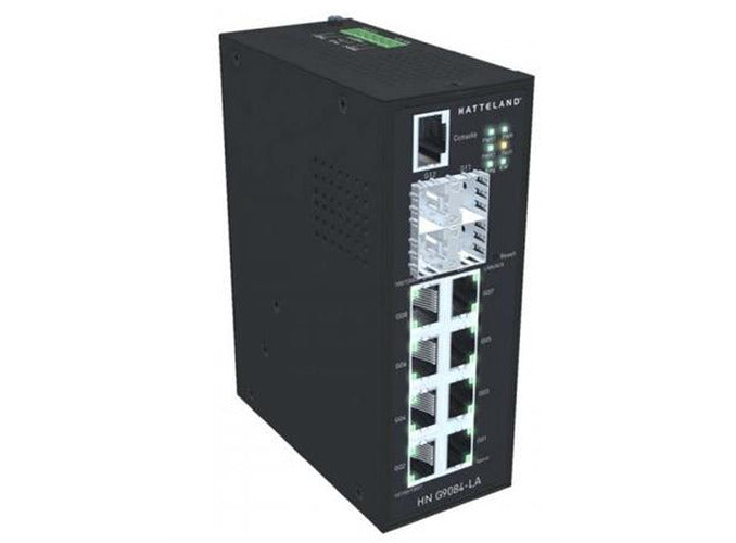 INDUSTRIAL 12-PORT MANAGED GIGABIT