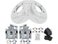 R1 Concepts Brake Rotor- Slotted - Silver Fits Cadillac ATS