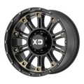 HOSS 2 22X10 6X139.70 SATIN BLACK M