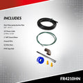 20 GPM 12V DC PUMP 5FT GROUND WIRE 18FT 12 GAUGE 2 WIRE BATTERY CABLE