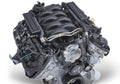 Ford Racing auto part close-up