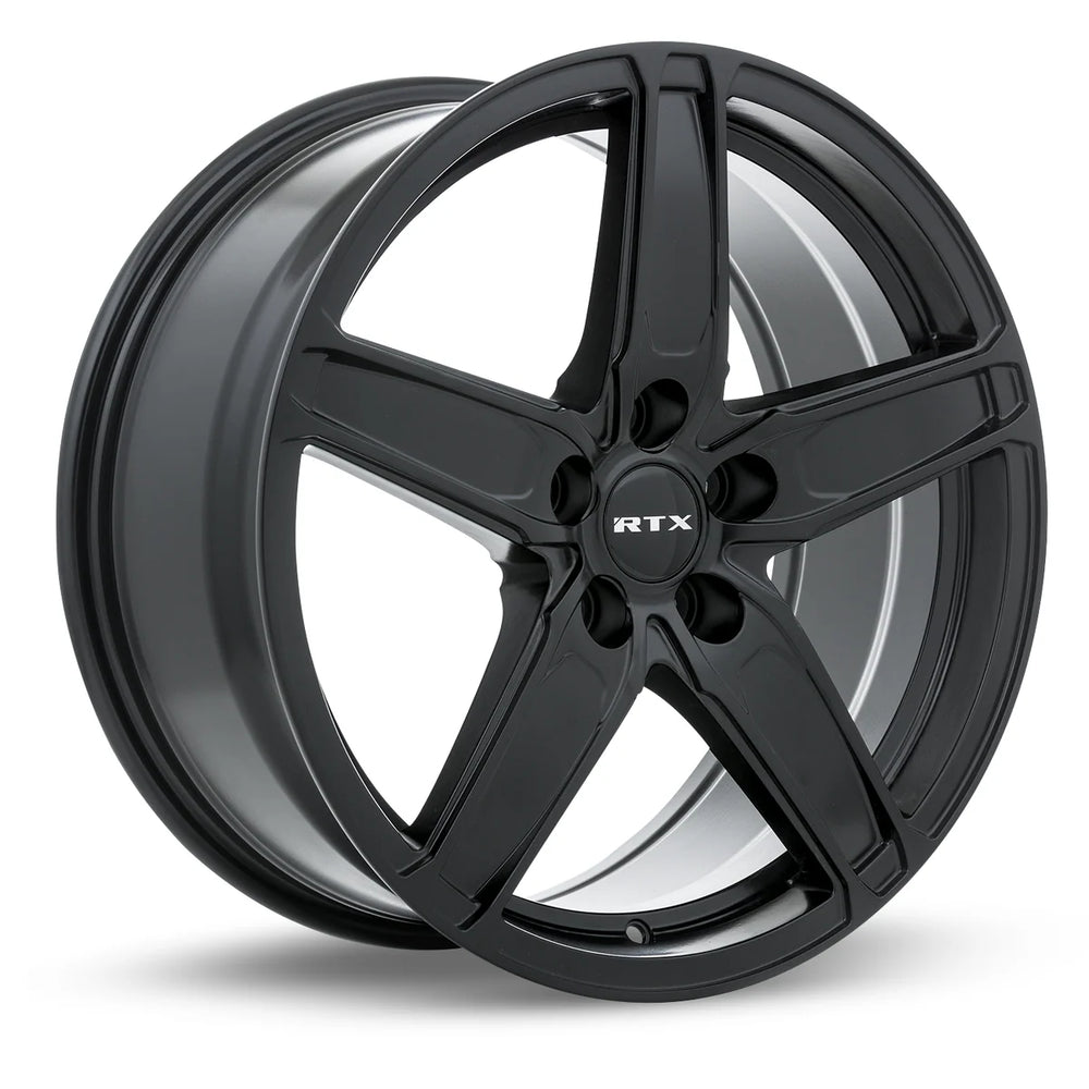 FROST 19X8.5 5X114.3 SATIN BLACK