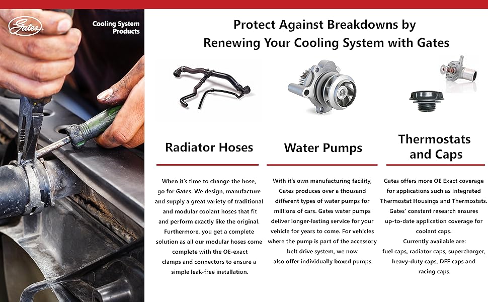 Gates Premium Engine Water Pump