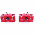 Power Stop 09-11 Hyundai Genesis Rear Red Calipers w/Brackets - Pair