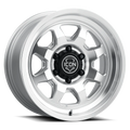 ICON Alloys Nuevo, Silver Machined, 17 x 8.5 / 6 x 135, 6mm Offset, 5" BS