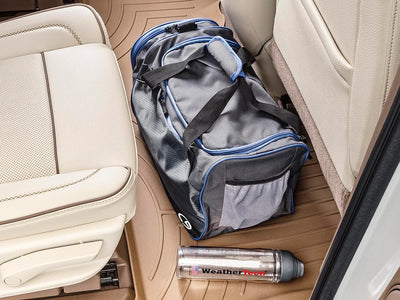WeatherTech 2017 Ford Super Duty (Super Cab/Crew Cab) Front FloorLiners and Rear 3D Mats - Cocoa