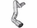 MBRP 20-23 Chevrolet Silverado 2500HD 6.6L Armor Lite AL Steel Single Side Exit 5in DPF Back Exhaust