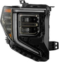 22C SIERRA 1500 AT4 FULL LED (BLACK & SMOKE BEZEL) HEADLIGHT OE RIGHT
