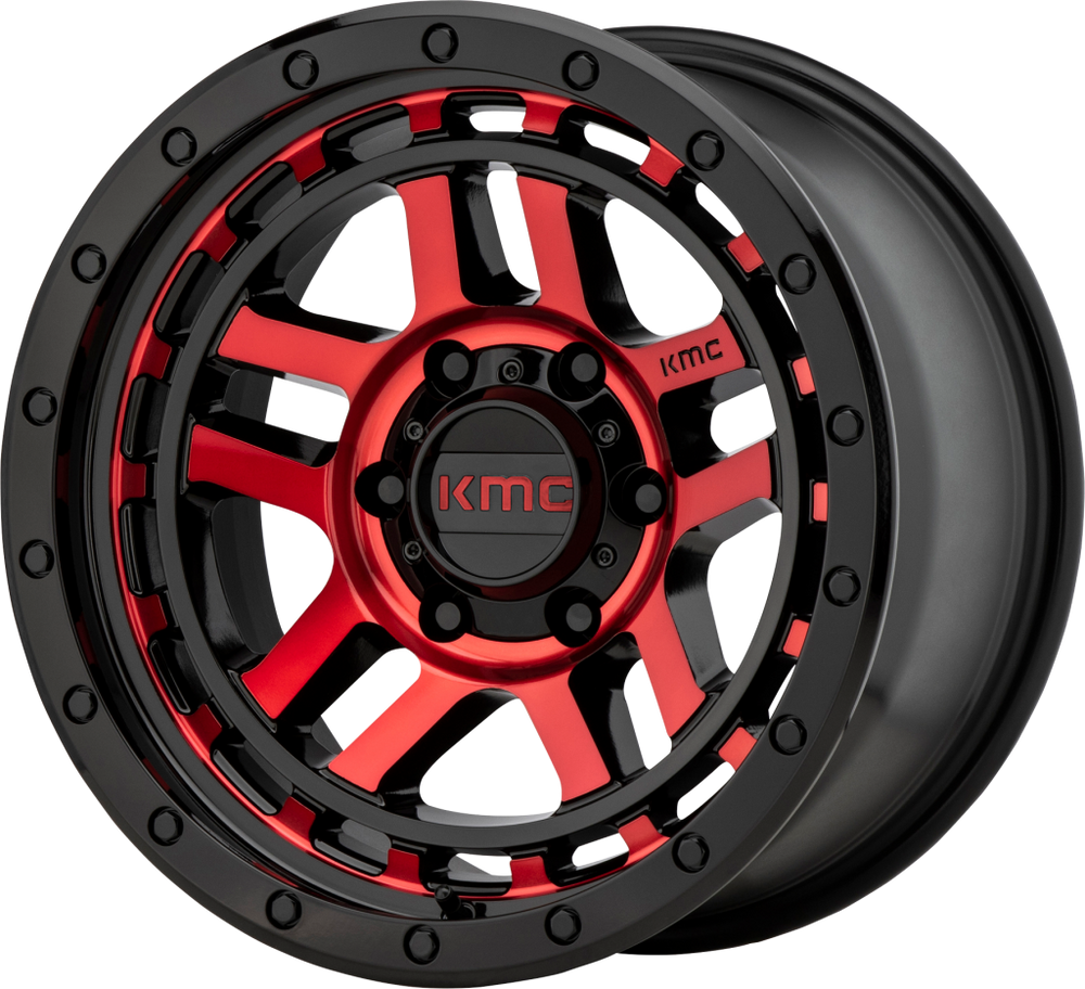 RECON 17X8.5 6X114.30 SATIN BLACK M