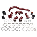 Wehrli 06-07 Chevrolet Duramax 6.6L LBZ Stage 2 High Flow Intake Bundle Kit - WCFab Red