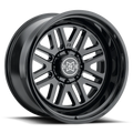 Method Raised MR804 20x9 / 6x5.5 BP / 0mm Offset / 106.25mm Bore - Gloss Black Wheel