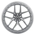 Weld RM105 18x8.5 / 5x112mm / 5.925in. Gloss Silver Lambo Huracan Wheel- Single BL (BJ Mod. Req)
