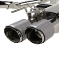Kooks 18-24 Ford Mustang GT 5.0 3in. Valved Touring Cat-Back Exhaust - Carbon Tips