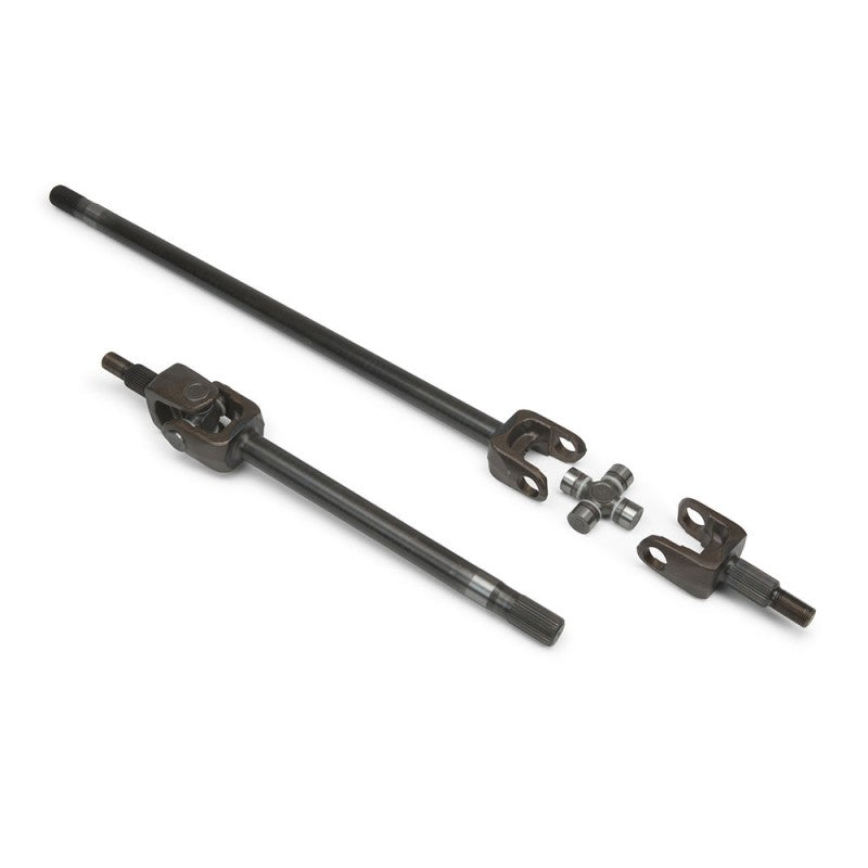 ~(40 lbs. 42X8X8)~ Axle Shaft Assembly Kit Front RCV Performance Ultimate CV 4340 2007-2018 JK Rubicon Front Dana 44 Tru Loc Diff with SpynTech and Yukon Free Spin Hub Conversions