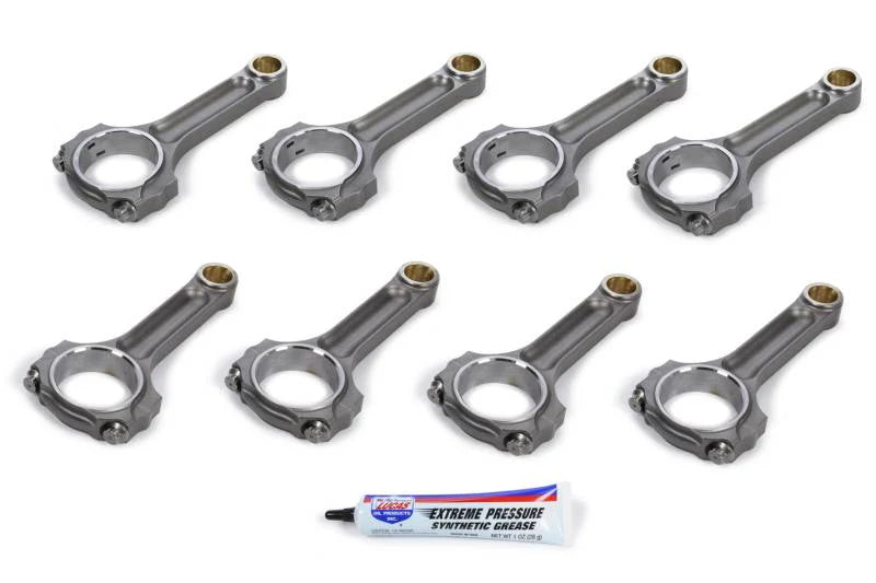 SBC 4340 I-Beam Rod Set 6.125 2.100 Pin Dia.