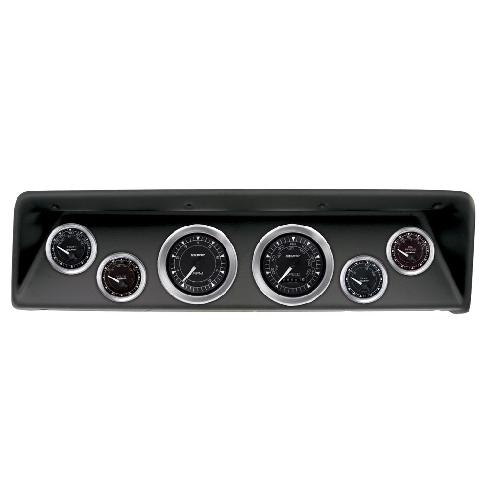 DIRECT FIT DASH KIT (3 3 8in X2 2 1 16in X4) CHEVROLET NOVA 66-67 CHRONO