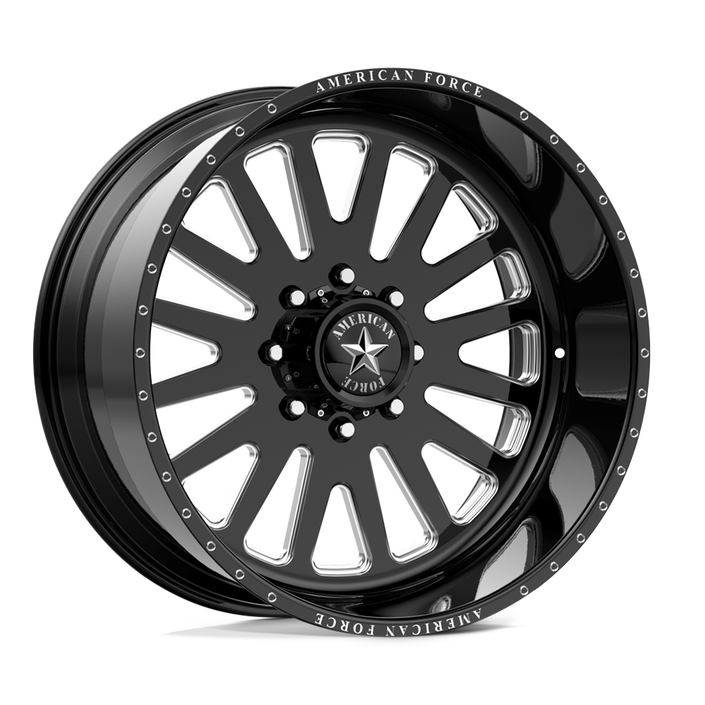 AWF20 22X14 6X135 G-BLK MACH -73MM