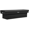 18X27X71 INCH TEXTURED MATTE BLACK DIAMOND TREAD ALUMINUM CROSSOVER TRUCK BOX