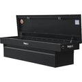 18X27X71 INCH TEXTURED MATTE BLACK DIAMOND TREAD ALUMINUM CROSSOVER TRUCK BOX