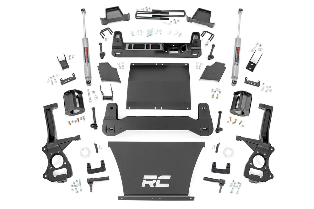 1x 23158 6 Inch Lift Kit GMC Sierra 1500 2WD 4WD (2019-2022)