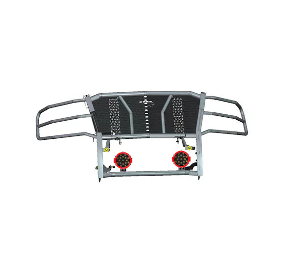 RUGGED HEAVY DUTY GRILLE GUARD KIT