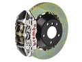Brembo 08-14 Challenger SRT-8 Rr GTR BBK 4Pis Billet 380x28 2pc Rotor Slotted Type1-Nickel