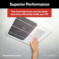 FURRION CHILL HE RV ROOF AIR CONDITIONER (R32)15K BTU WHITE