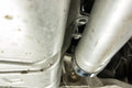 AXLE BACK EXH SPLIT R QUAD EXIT TAILPIPE 2.5INHW/VIOLATORS MUFF/QUAD 4INPOL TIPS