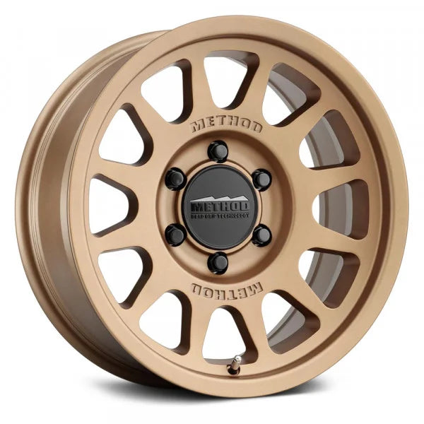 Method MR703 17x9 / -12mm Offset / 71.5mm Bore / 5x5 BP / 4.8in BS - Method Bronze Wheel