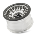 Dirty Life DT-3 17X9 5x127 -12 Offset - Machined Finish w/ Simulated Beadlock