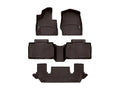 WeatherTech Cocoa Front Rear and Rear Floorliners Fits -21-21 Ford 4717161-471575-2-3