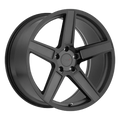 ~(29 lbs. 19X19X10)~ TSW ASCENT 17x8.0 5/112 ET32 CB72.1 MATTE GUNMETAL W/GLOSS BLACK FACE