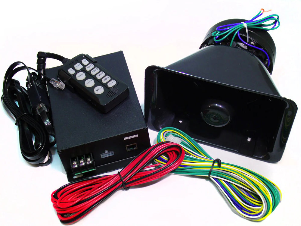 100 DB SIREN & LOUDSPEAKER PA SYSTEM